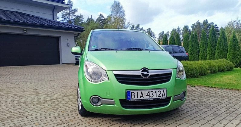 Opel Agila cena 12900 przebieg: 149000, rok produkcji 2008 z Trzcińsko-Zdrój małe 277
